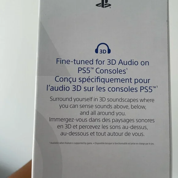 WIRELESS HEADSET PS5 - Picture 3 of 3